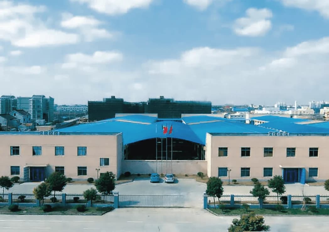 2003 — The company establishes a production plant in Shanghai, beco