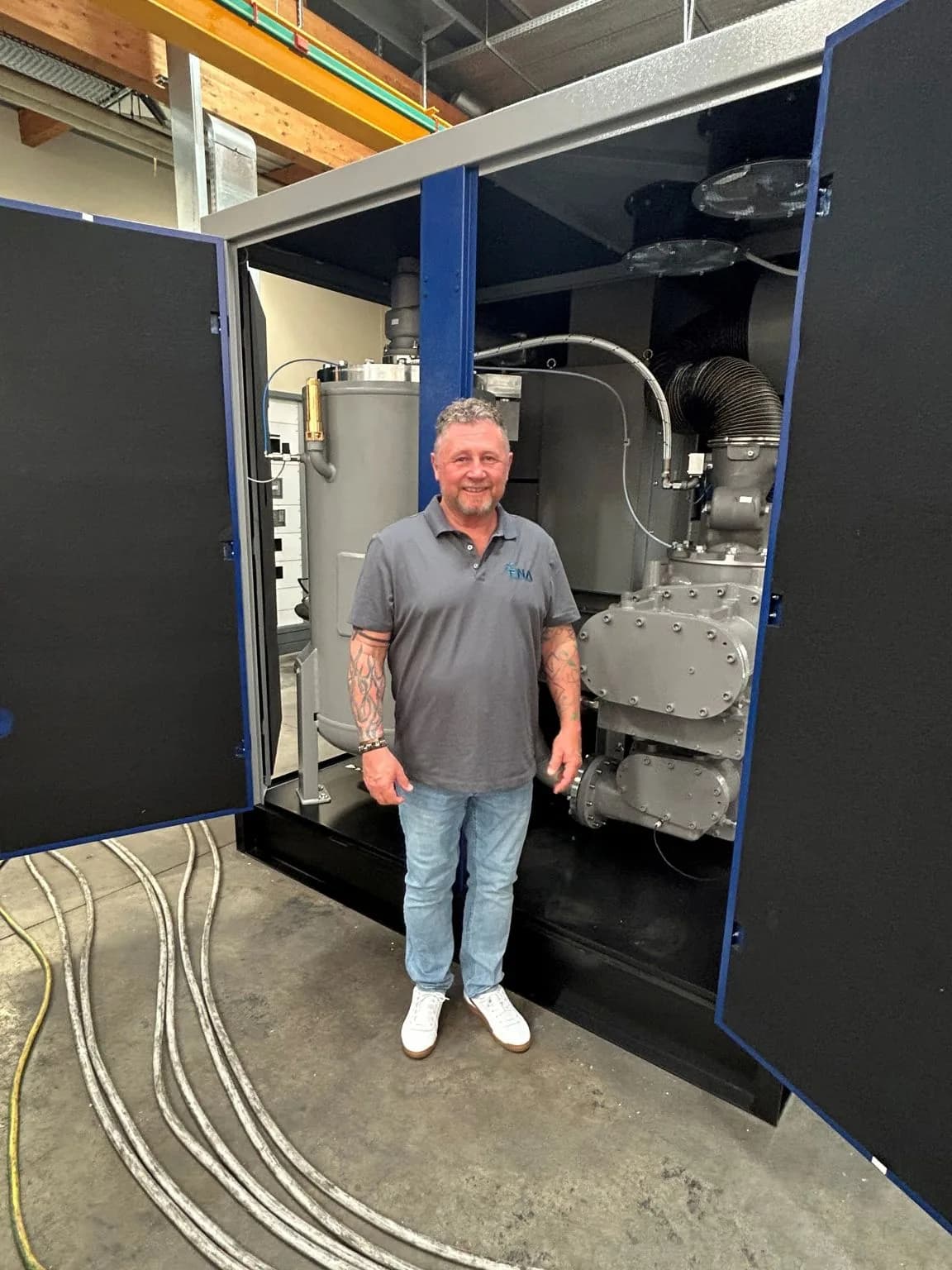 Hands-on with rotary screw technology at our Bologna plant